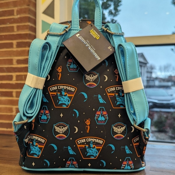Loungefly Buzz Lightyear Star Command Mini Backpack - Exclusive - Picture 2 of 2